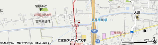 熊本県菊池郡大津町室1114周辺の地図
