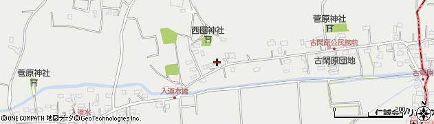 熊本県菊池郡菊陽町原水3564周辺の地図