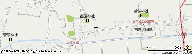 熊本県菊池郡菊陽町原水3563周辺の地図