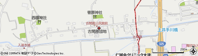 熊本県菊池郡菊陽町原水3505周辺の地図