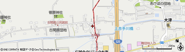 熊本県菊池郡菊陽町原水3522周辺の地図