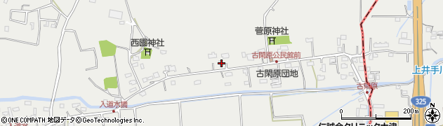 熊本県菊池郡菊陽町原水3552周辺の地図