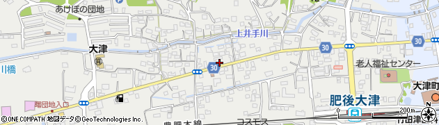 熊本県菊池郡大津町室1037周辺の地図