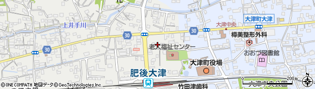 熊本県菊池郡大津町室119周辺の地図