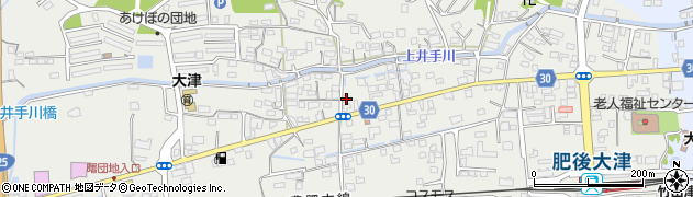 熊本県菊池郡大津町室1032周辺の地図