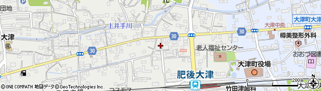 熊本県菊池郡大津町室87周辺の地図