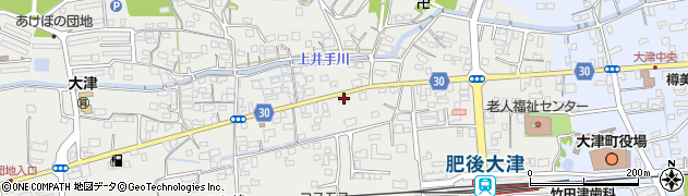 熊本県菊池郡大津町室75周辺の地図