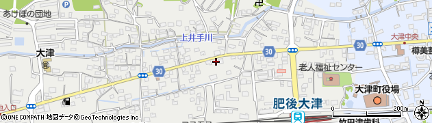 熊本県菊池郡大津町室76周辺の地図