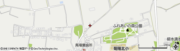 熊本県菊池郡菊陽町原水4613周辺の地図