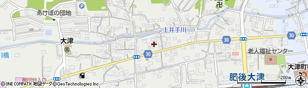 熊本県菊池郡大津町室1039周辺の地図