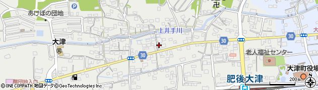 熊本県菊池郡大津町室60周辺の地図
