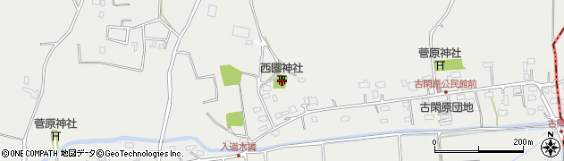 熊本県菊池郡菊陽町原水3569周辺の地図