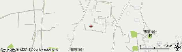 熊本県菊池郡菊陽町原水3456周辺の地図