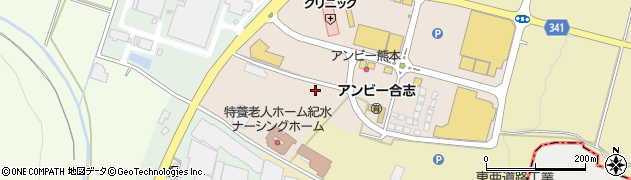 熊本県合志市竹迫2232周辺の地図