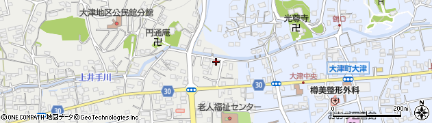 熊本県菊池郡大津町室11周辺の地図
