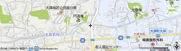 熊本県菊池郡大津町室21周辺の地図