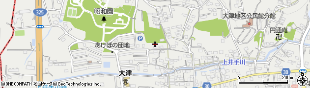 熊本県菊池郡大津町室1197周辺の地図