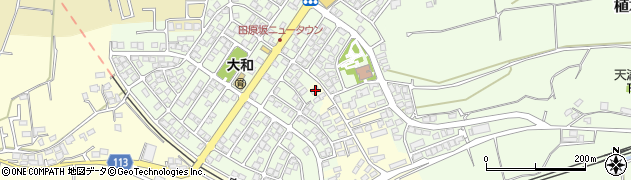 熊本県熊本市北区植木町木留253周辺の地図