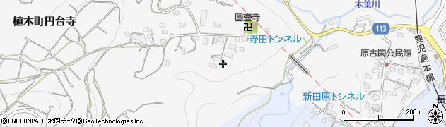 熊本県熊本市北区植木町円台寺1018周辺の地図