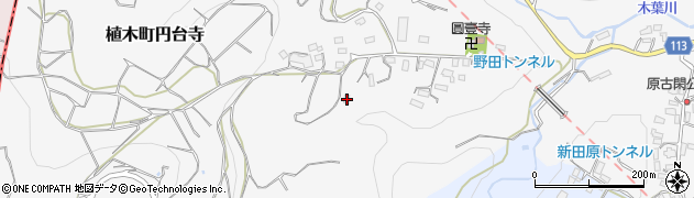 熊本県熊本市北区植木町円台寺986周辺の地図