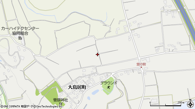 〒861-5502 熊本県熊本市北区大鳥居町の地図
