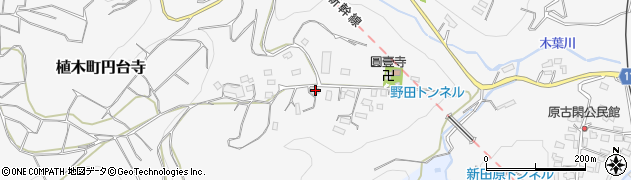 熊本県熊本市北区植木町円台寺1003周辺の地図
