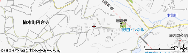 熊本県熊本市北区植木町円台寺1102周辺の地図