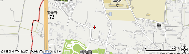 熊本県菊池郡大津町室1357周辺の地図