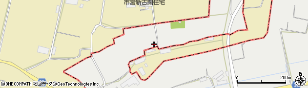 熊本県菊池郡菊陽町原水4815周辺の地図