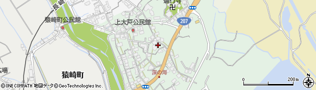 長崎県諫早市高来町大戸148周辺の地図