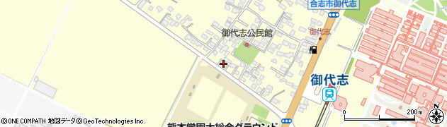 熊本県合志市御代志1757周辺の地図