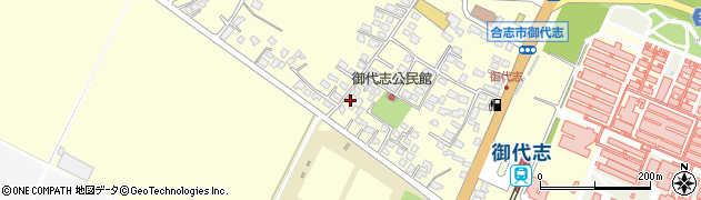 熊本県合志市御代志1746周辺の地図