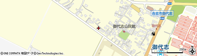 熊本県合志市御代志1810周辺の地図