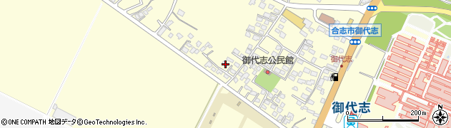 熊本県合志市御代志1819周辺の地図