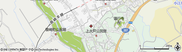 長崎県諫早市高来町大戸48周辺の地図