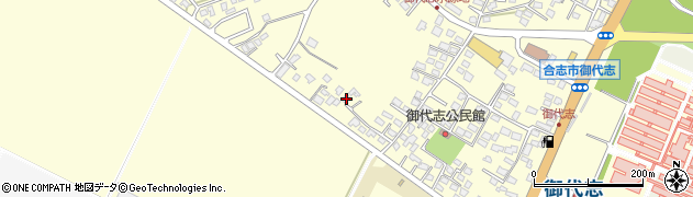 熊本県合志市御代志1817周辺の地図