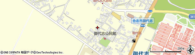 熊本県合志市御代志1822周辺の地図