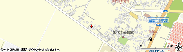 熊本県合志市御代志1811周辺の地図