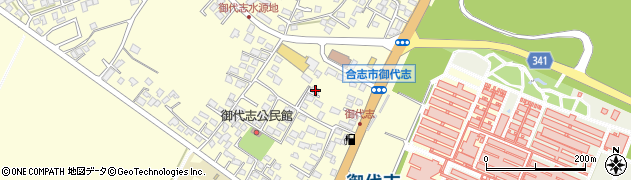熊本県合志市御代志1684周辺の地図