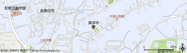 廣済寺周辺の地図