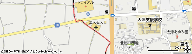 ドラッグストアコスモス大津室店周辺の地図