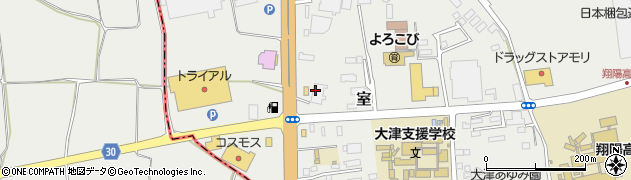 熊本県菊池郡大津町室1724周辺の地図