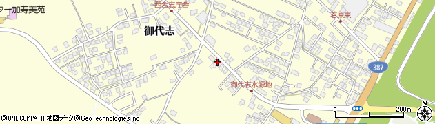 熊本県合志市御代志1843周辺の地図