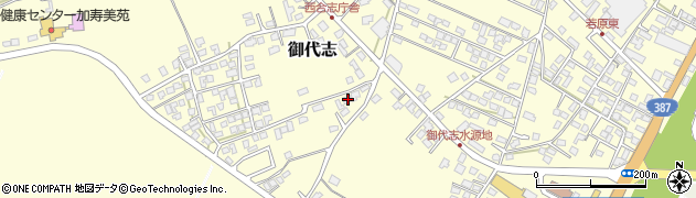 熊本県合志市御代志1849周辺の地図