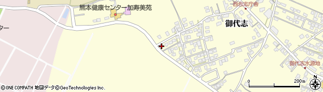 熊本県合志市御代志1917周辺の地図