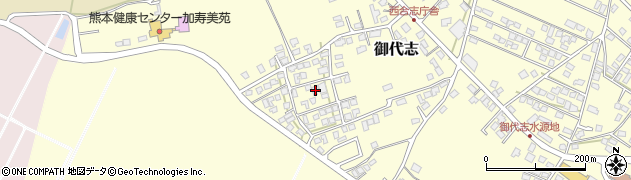 熊本県合志市御代志1873周辺の地図