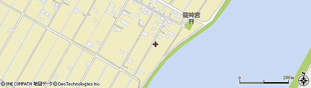 熊本県玉名市滑石4362周辺の地図