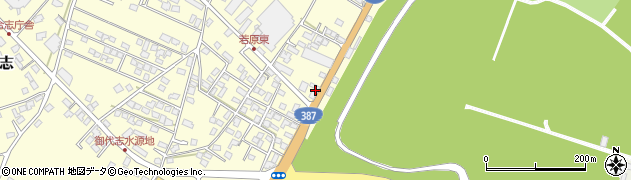 株式会社熊本日日新聞社　合志支局周辺の地図
