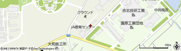 熊本県合志市栄3766周辺の地図
