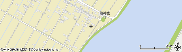 熊本県玉名市滑石4359周辺の地図